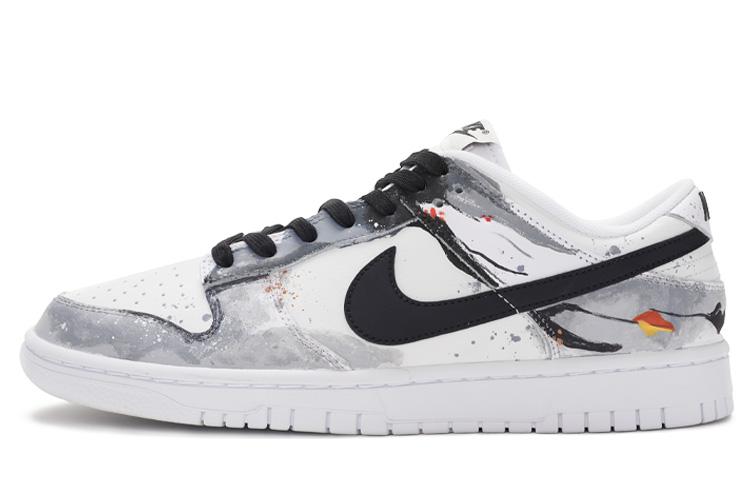

Кеды унисекс Nike Dunk Low Retro белые 45 EU, Белый, Dunk Low Retro