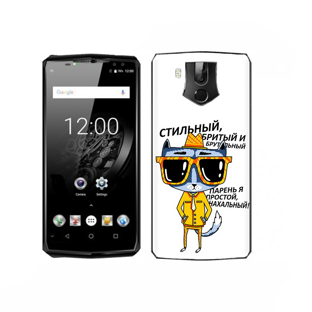 

Чехол MyPads Tocco для Oukitel K10 стильный кот, Прозрачный, Tocco