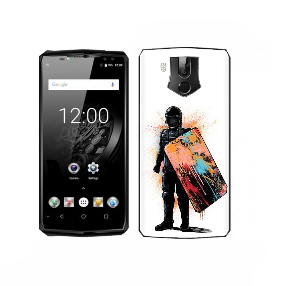 

Чехол MyPads Tocco для Oukitel K10 солдат с красочным щитом, Прозрачный, Tocco