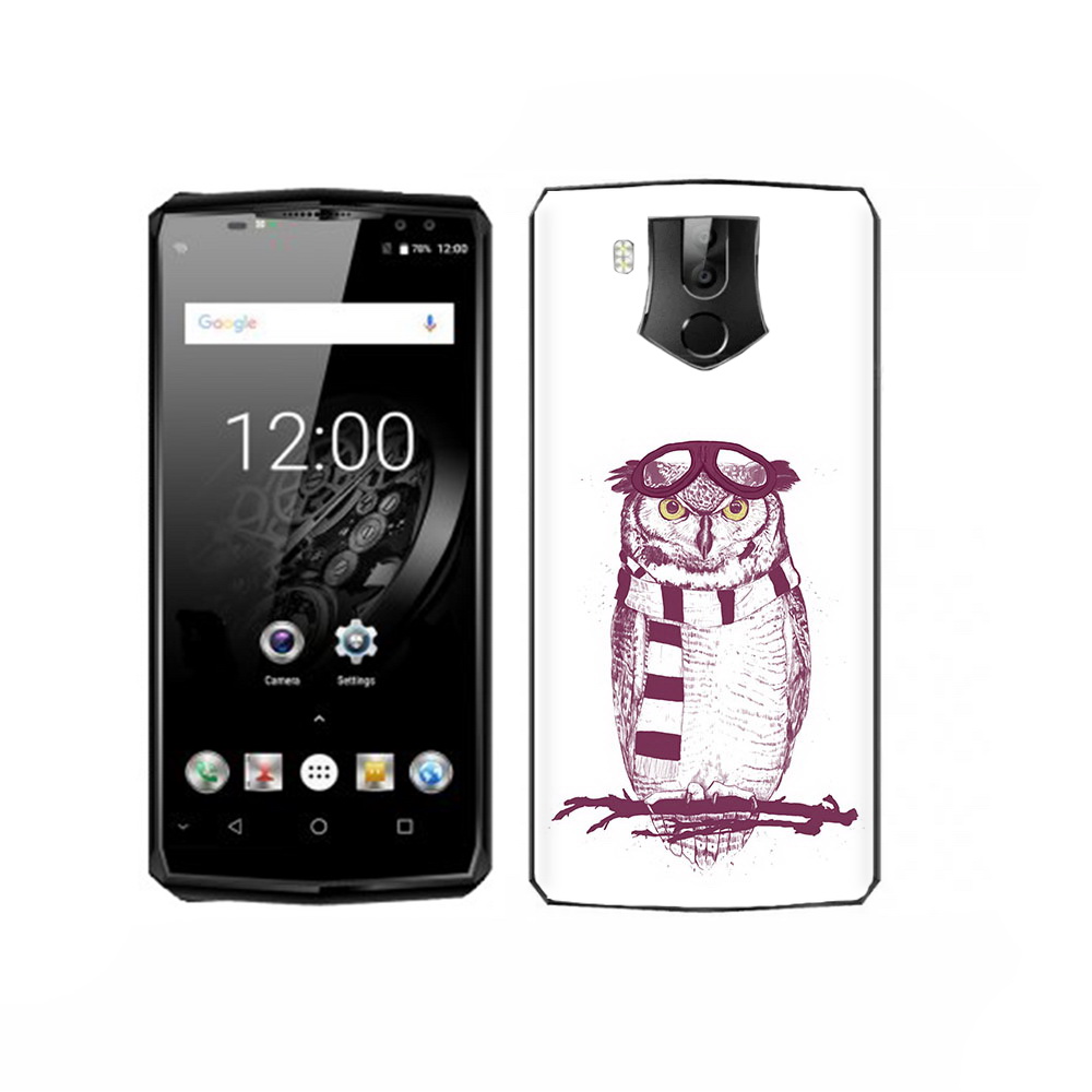 

Чехол MyPads Tocco для Oukitel K10 сова-летчик, Прозрачный, Tocco