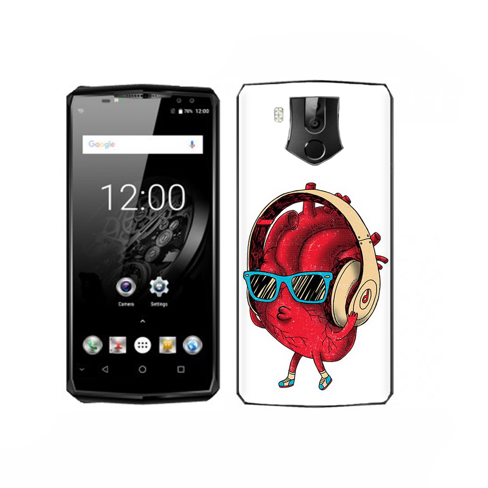 

Чехол MyPads Tocco для Oukitel K10 слушай сердце, Прозрачный, Tocco