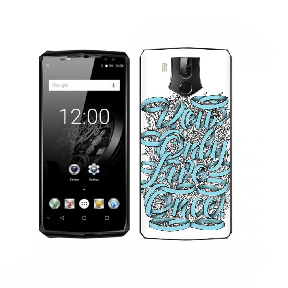 

Чехол MyPads Tocco для Oukitel K10 слова из ленты абстракция, Прозрачный, Tocco