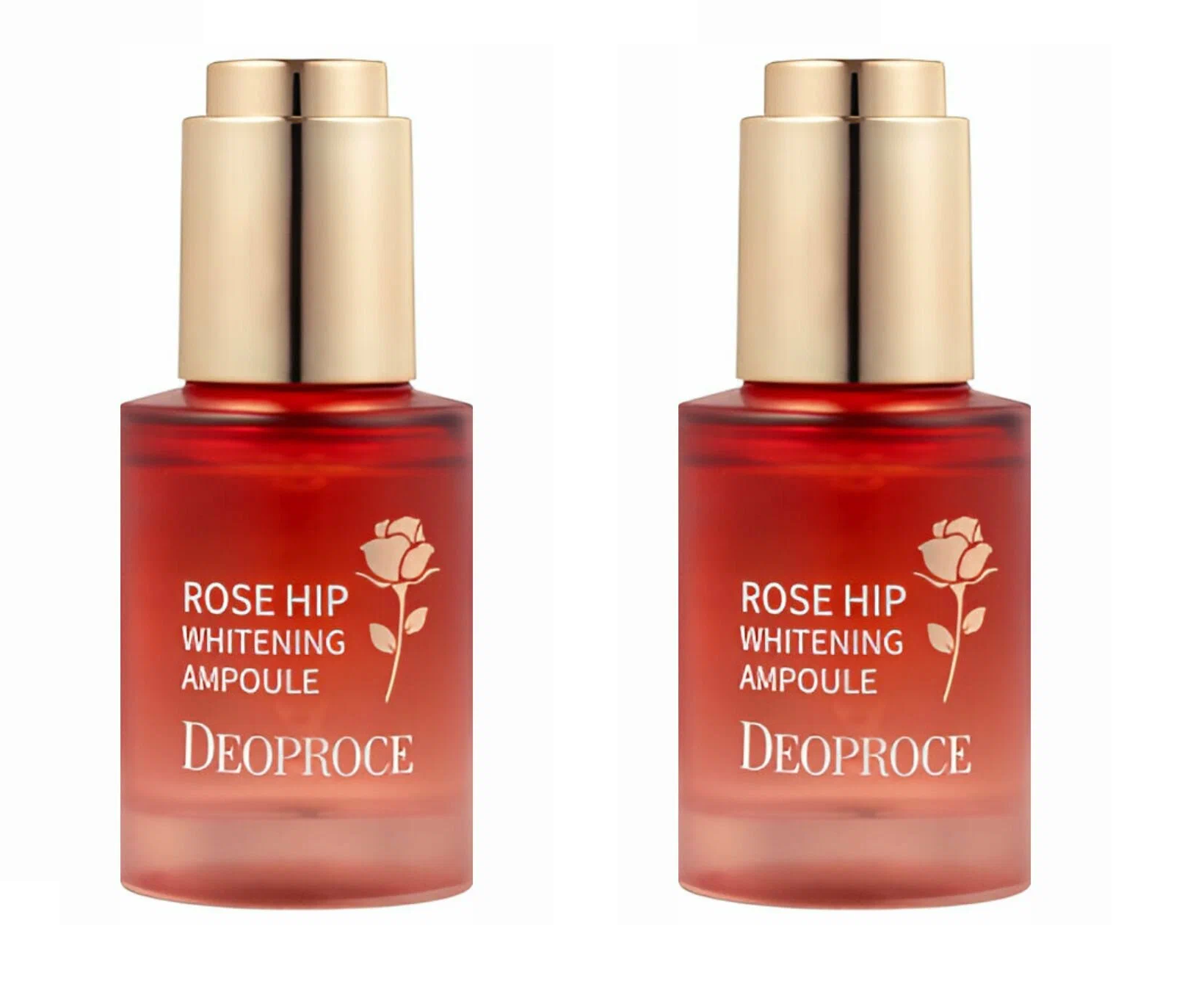 Сыворотка для лица Deoproce rose hip whitening ampoule 28 мл 2 шт