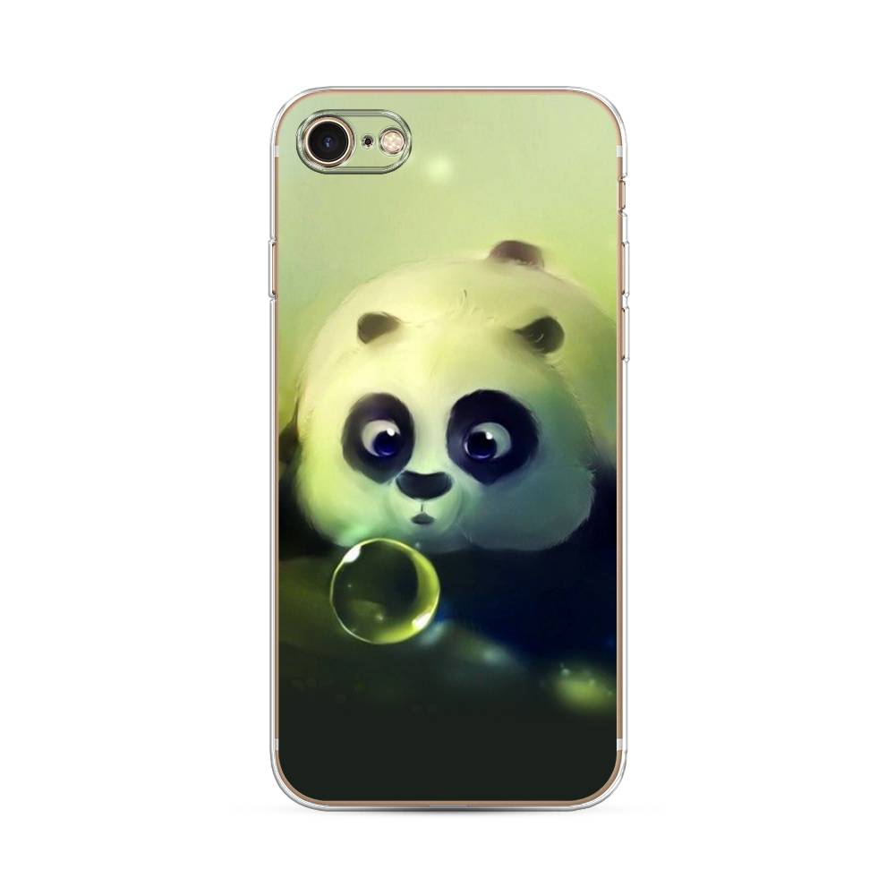 фото Чехол на apple iphone 8 "малыш панды" case place