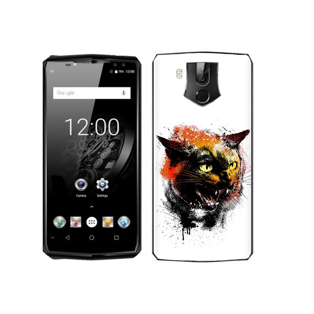 

Чехол MyPads Tocco для Oukitel K10 сиамский кот, Прозрачный, Tocco