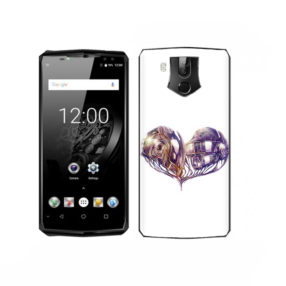 

Чехол MyPads Tocco для Oukitel K10 сердце абстракция, Прозрачный, Tocco