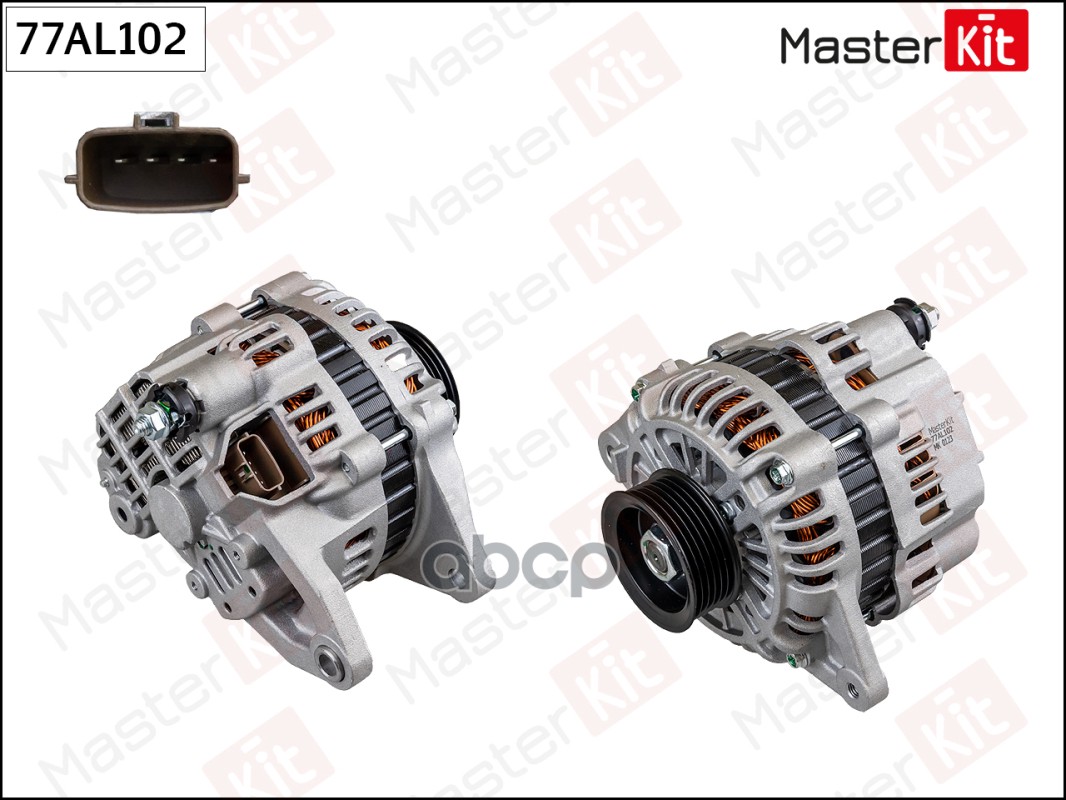 

Генератор Mitsubishi L200 06-/Pajero Sport 08- 2.5D 120A Master Kit 77Al102