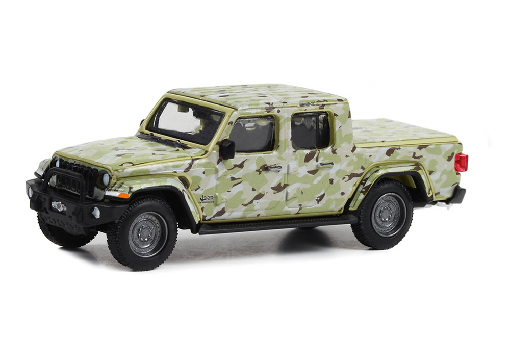 

Модель коллекционная GREENLIGHT Jeep gladiator 4Х4 u.s.army military 2022 spec camouflage, Разноцветный