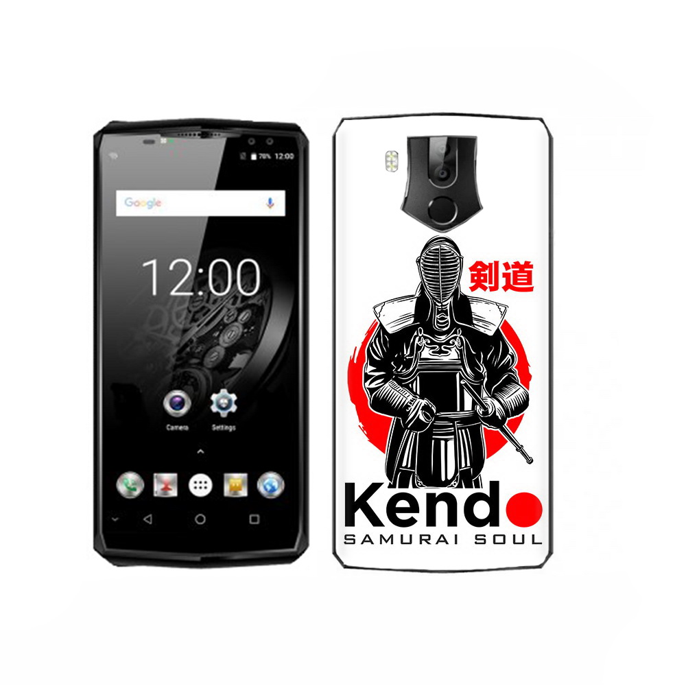 

Чехол MyPads Tocco для Oukitel K10 рисованый самурай, Прозрачный, Tocco