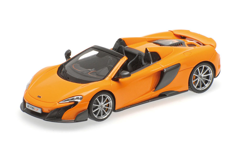 

Модель коллекционная MINICHAMPS Mclaren 675LT spider mclaren 2016 orange, Оранжевый