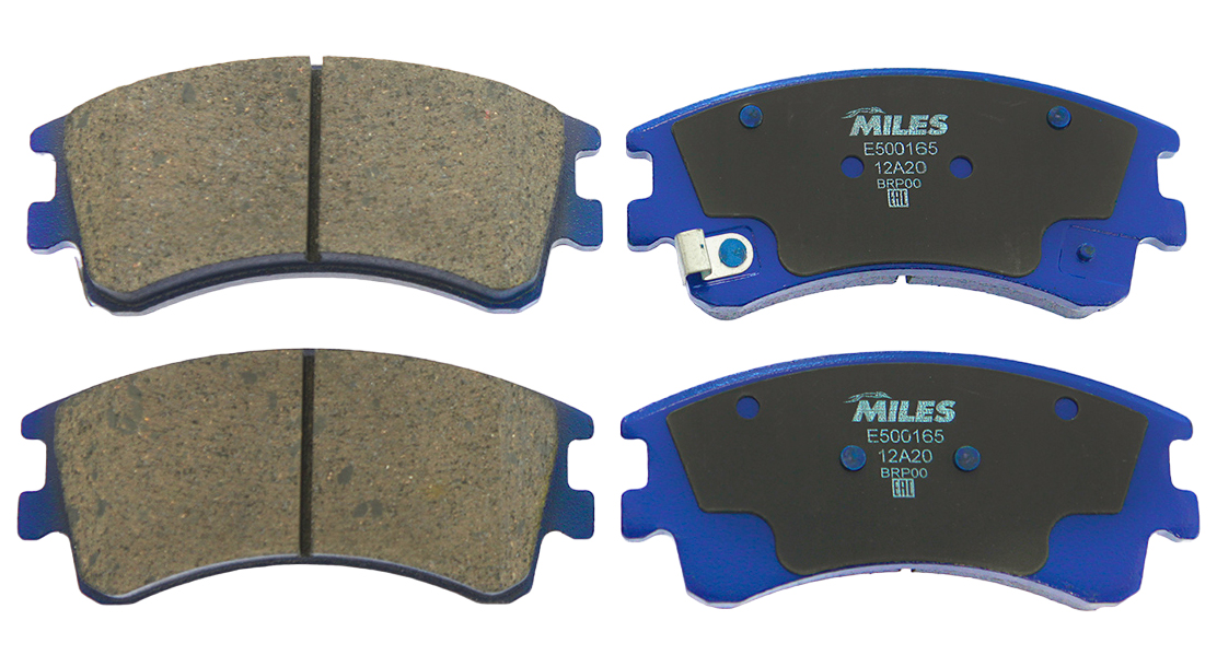 

Тормозные колодки Miles дисковые e500165