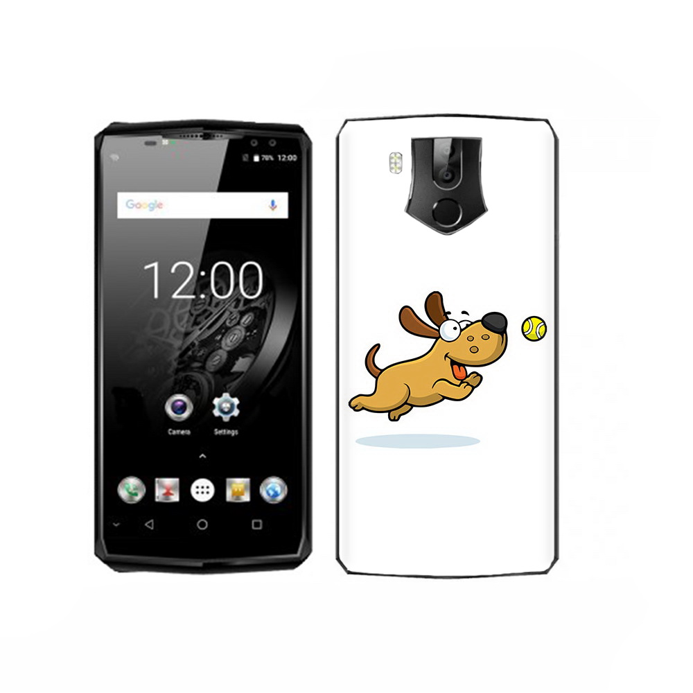 

Чехол MyPads Tocco для Oukitel K10 пёсик, Прозрачный, Tocco