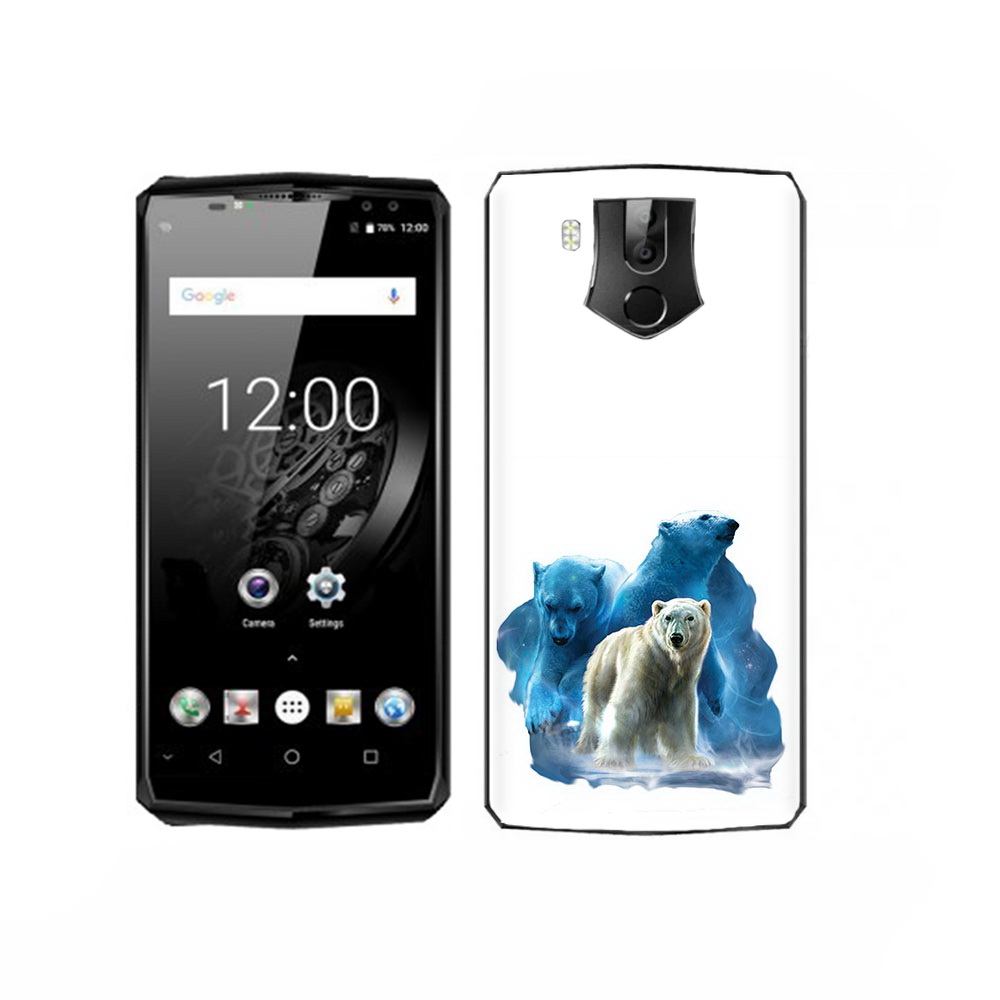 

Чехол MyPads Tocco для Oukitel K10 полярный медведь, Прозрачный, Tocco