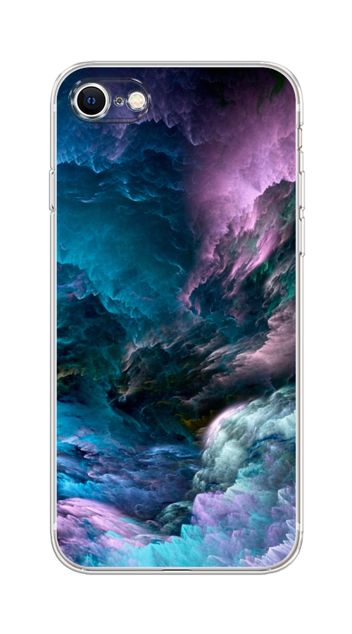 

Чехол на Apple iPhone 8 "Загадочное небо", Синий;фиолетовый, 10850-2