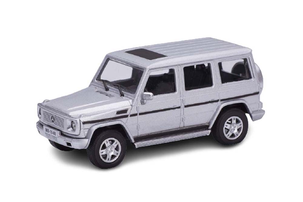 Модель коллекционная CARARAMA Mercedes W463 g-class G500 silver