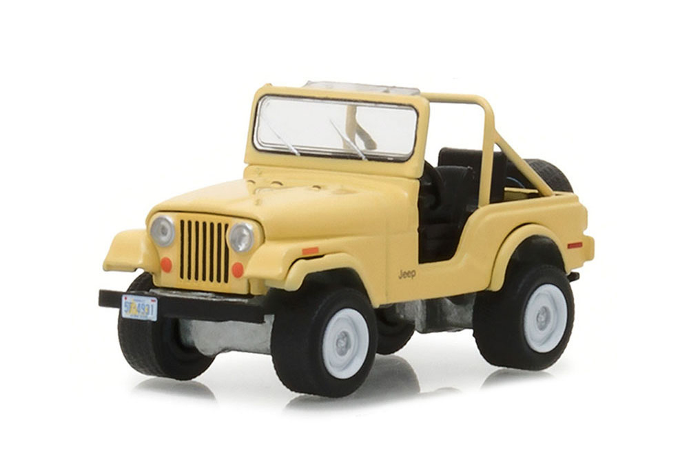 

Модель коллекционная GREENLIGHT Jeep CJ-5 4x4 1954 (from the movie charlie angels), Желтый