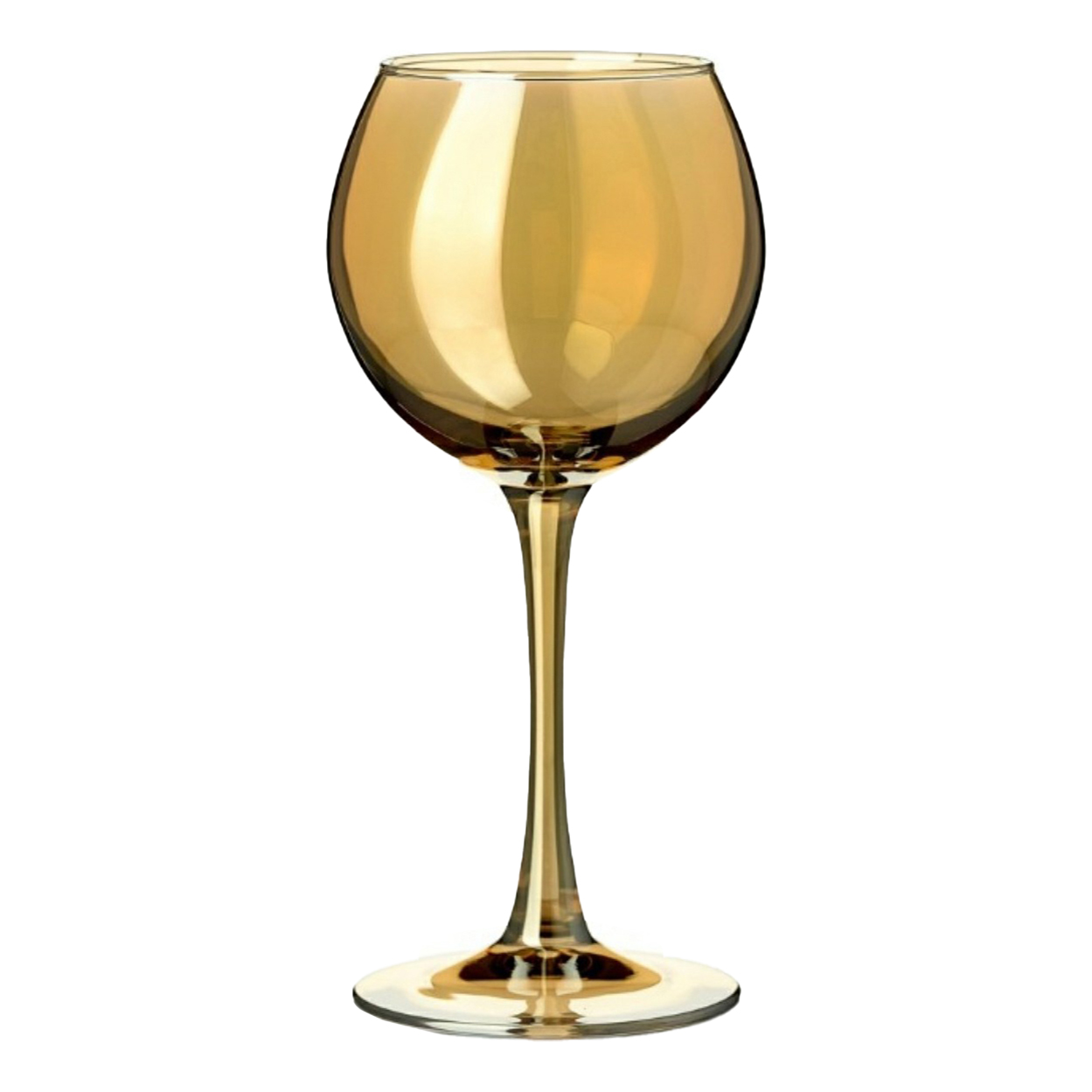 Бокал для вина Glasstar золотистый 350 мл