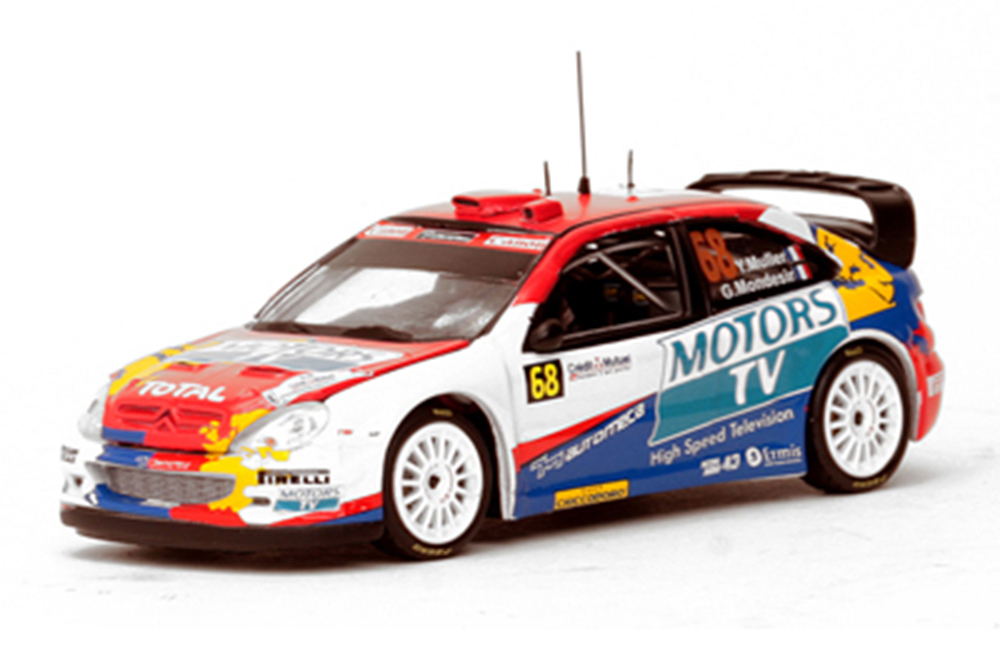 Модель коллекционная VITESSE Citroen xsara wrc rally de france alsace 2010