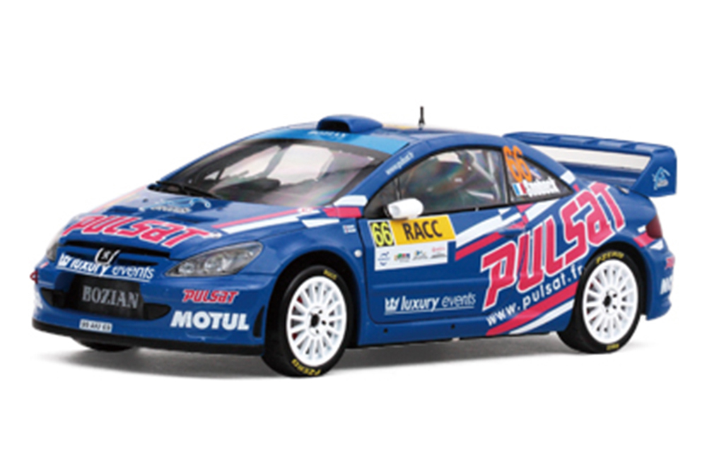 Модель коллекционная VITESSE Peugeot 307 wrc #66 d.snobeck/g.mondesi 2009