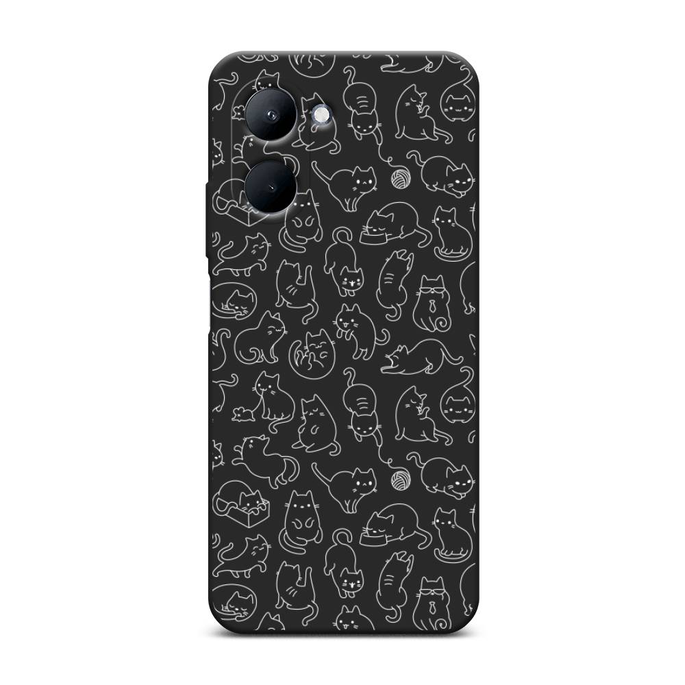 

Чехол Awog на Realme C33 "Шкодливые котики", Прозрачный;бежевый, 2511352-1