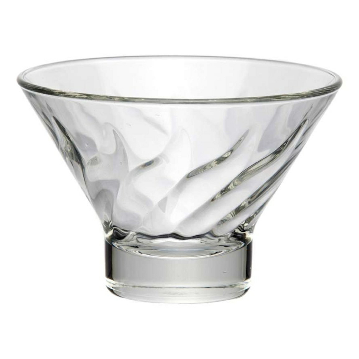 Креманка ОСЗ New Bell Пламя стекло прозрачная