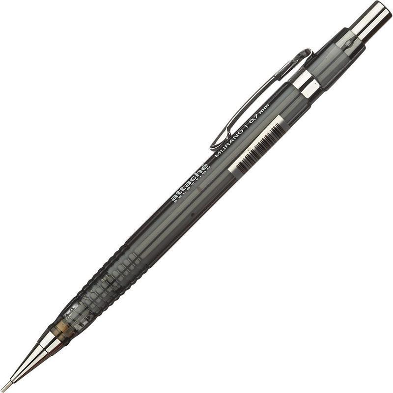 

Карандаш механический Attache Selection Murano (0.7мм, с ластиком), 12шт., Черный