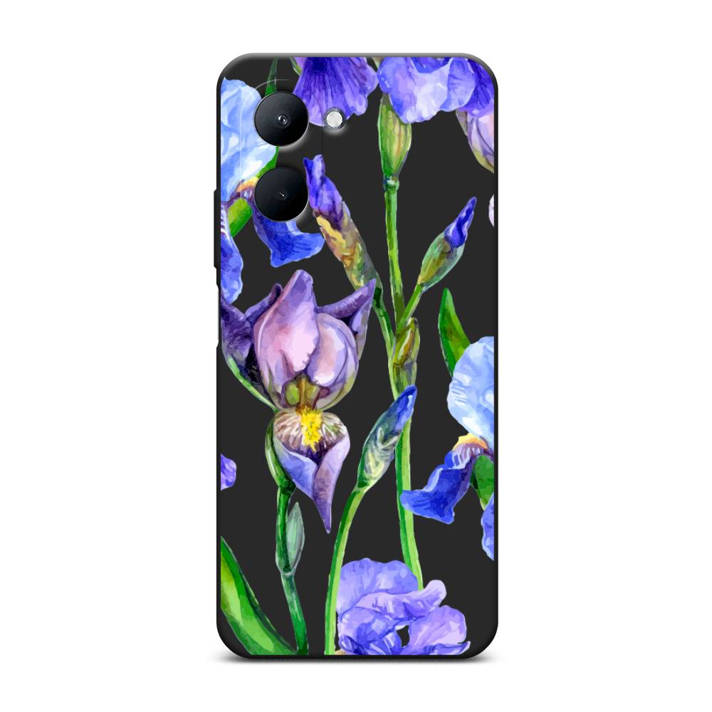 

Чехол Awog на Realme C33 "Синие ирисы", Фиолетовый;голубой;зеленый, 2511352-1