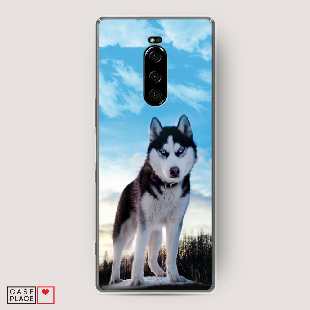 

Чехол Awog на Sony Xperia 1/XZ4 "Хаски 3", Разноцветный, 54250-2