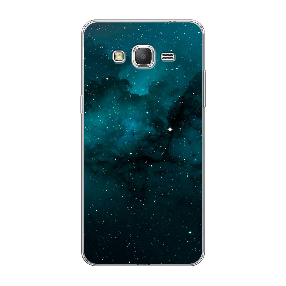 

Чехол на Samsung Galaxy Grand Prime "Синий космос", 21950-2