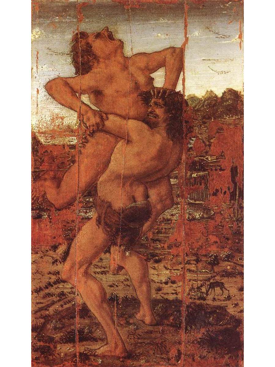 

Постер DRABS A2 Антонио дель Поллайоло Hercules and Antaeus