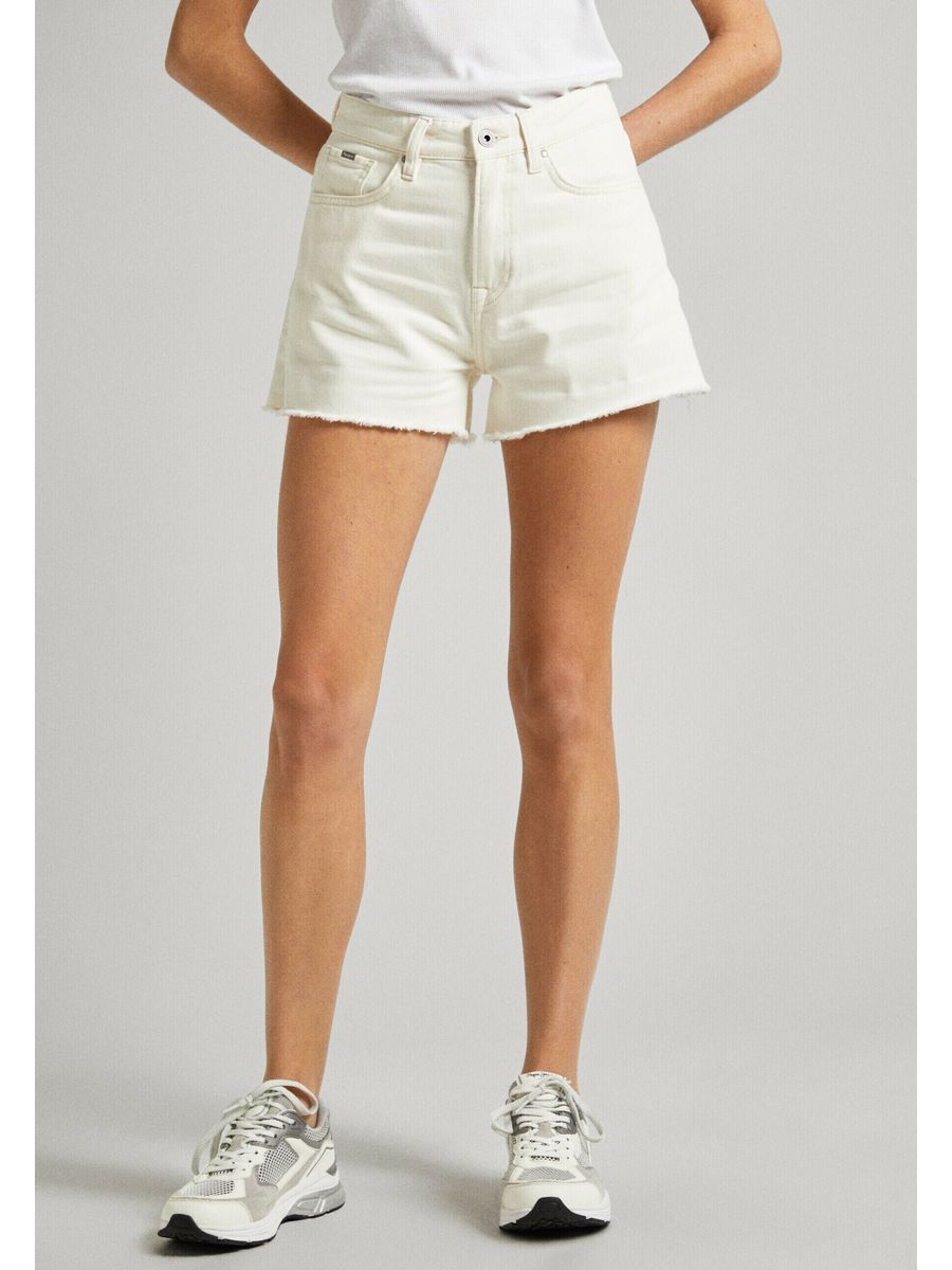

Повседневные шорты женские Pepe Jeans London PE121S073 белые 31, Белый, PE121S073