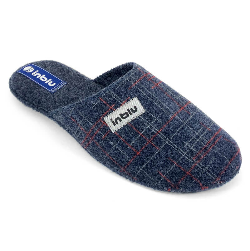 

Тапочки мужские Inblu 291493255 синие 42 RU, 291493255