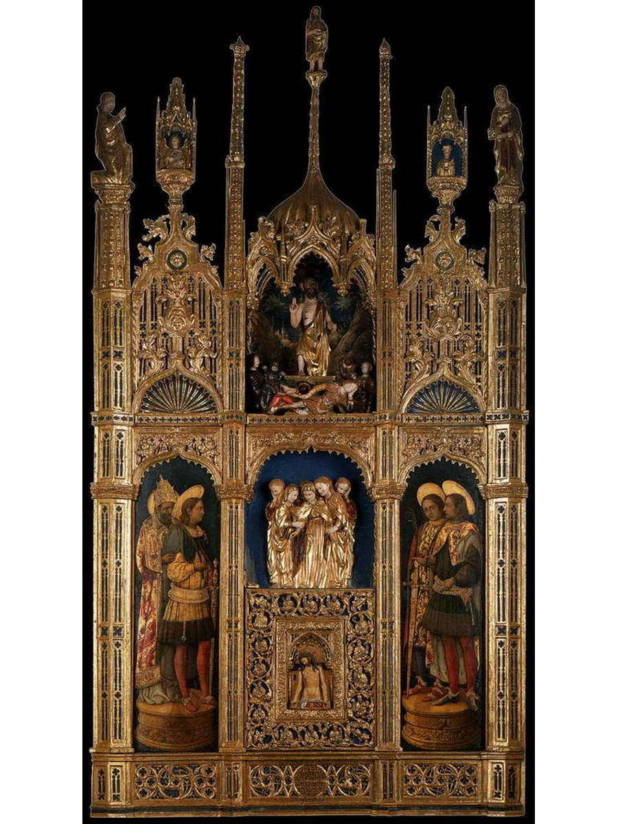 

Постер DRABS A2 Антонио Виварини Polyptych of the Body of Christ