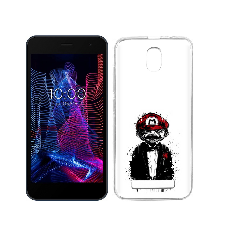 

Чехол MyPads Tocco для BQ 5047L Like марио, Прозрачный, Tocco