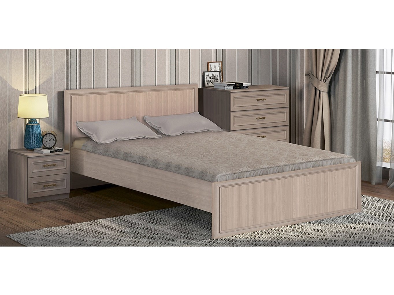 

Кровать Классика 160 (Венге), 130321904