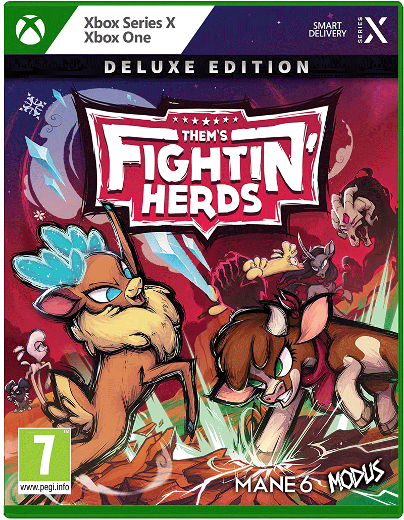 фото Them's fightin' herds: deluxe edition [xbox one/series x, русская версия] modus games