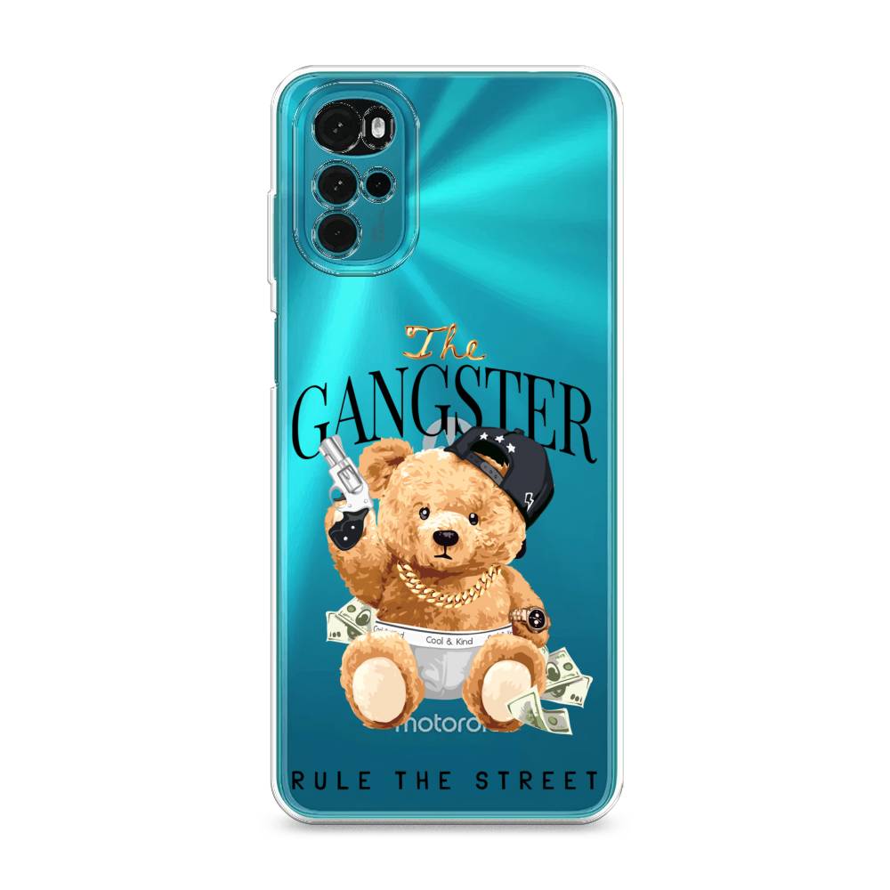 

Чехол на Motorola Moto G22 "The Gangster", Бежевый;серый;черный, 243150-6