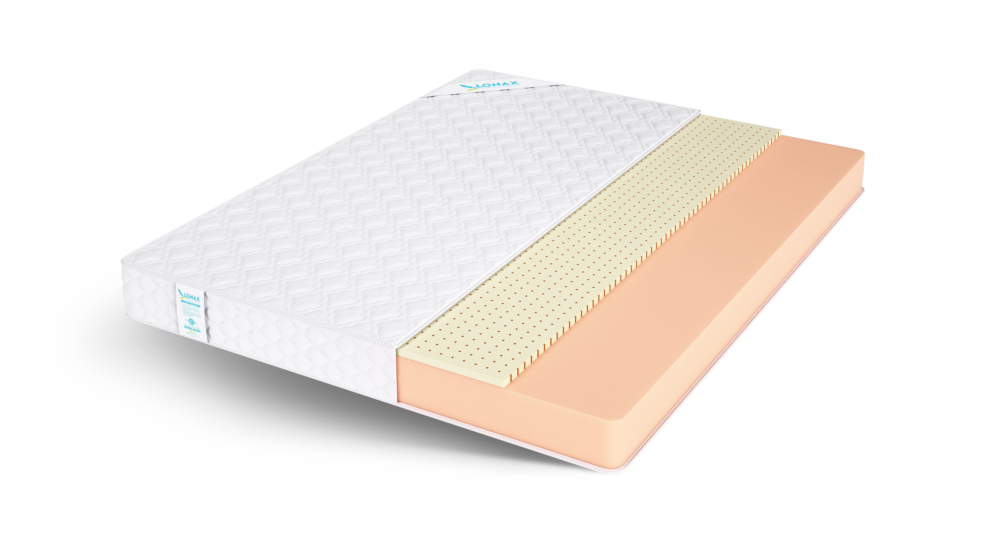 

Матрас беспружинный Lonax ROLL COMFORT 2/chstds_lonLRC2_155x195, Белый, Lonax ROLL COMFORT 2