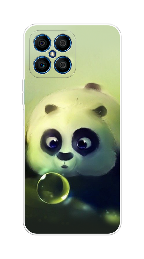 

Чехол на Honor X8 "Малыш панды", Зеленый;черный;серый, 6107650-1