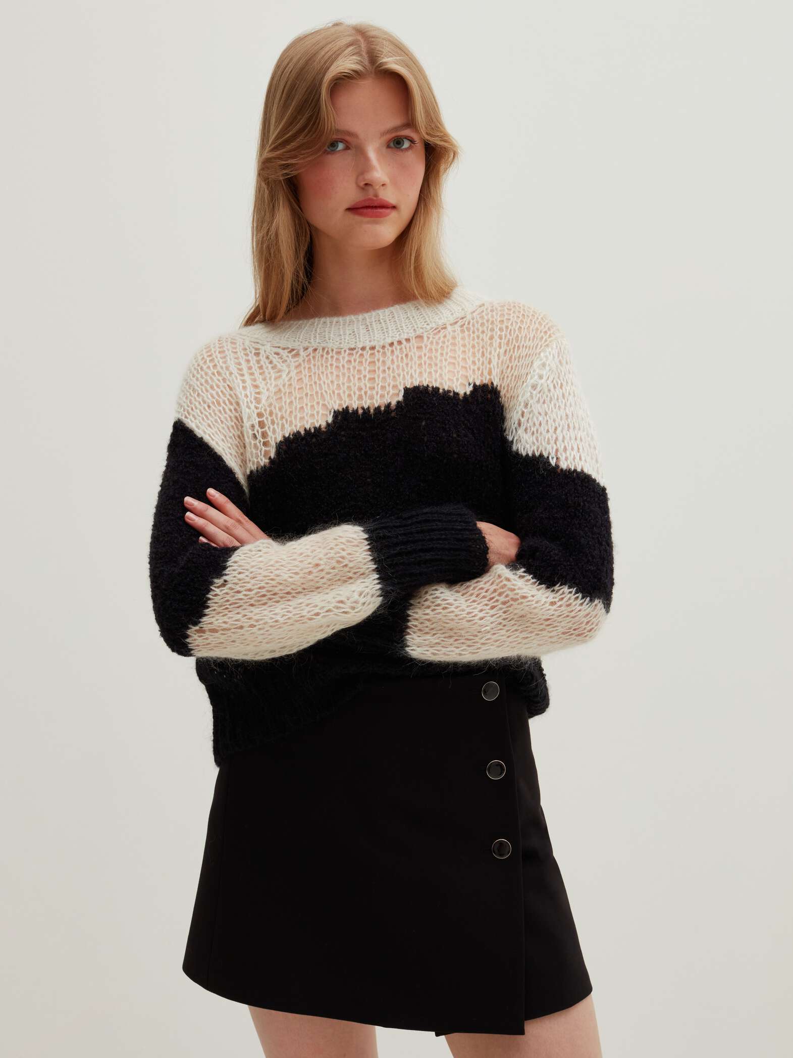 

Джемпер женский Stefanel 3547965 бежевый L, 3547965