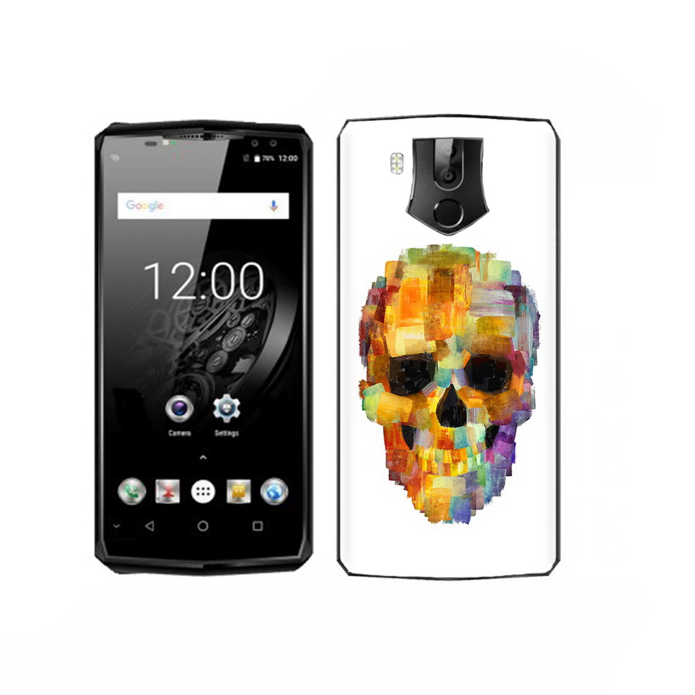 

Чехол MyPads Tocco для Oukitel K10 нарисованный череп, Прозрачный, Tocco