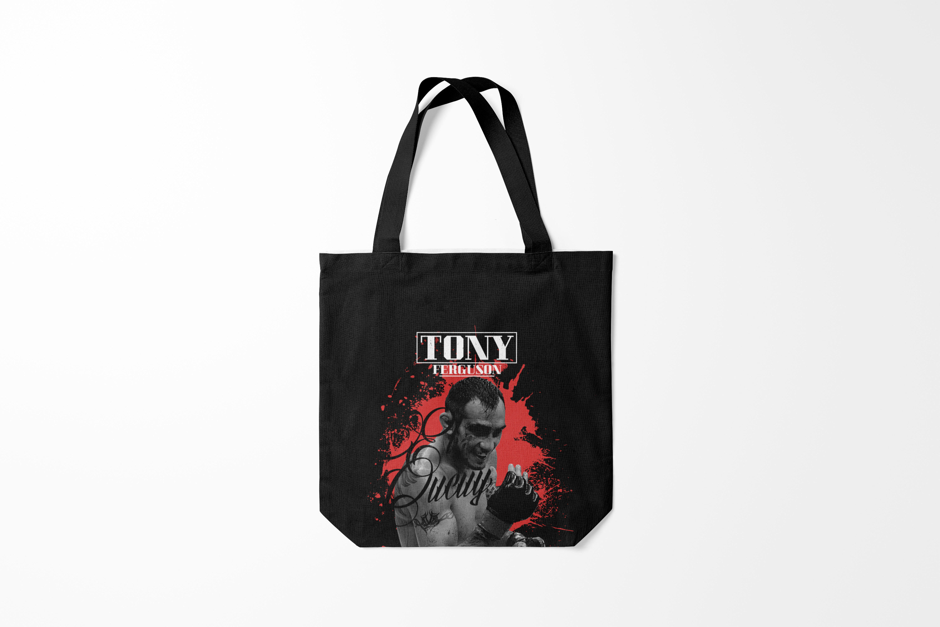 

Сумка шoппер унисекс Burnettie MMA Tony Ferguson, черный, MMA Tony Ferguson