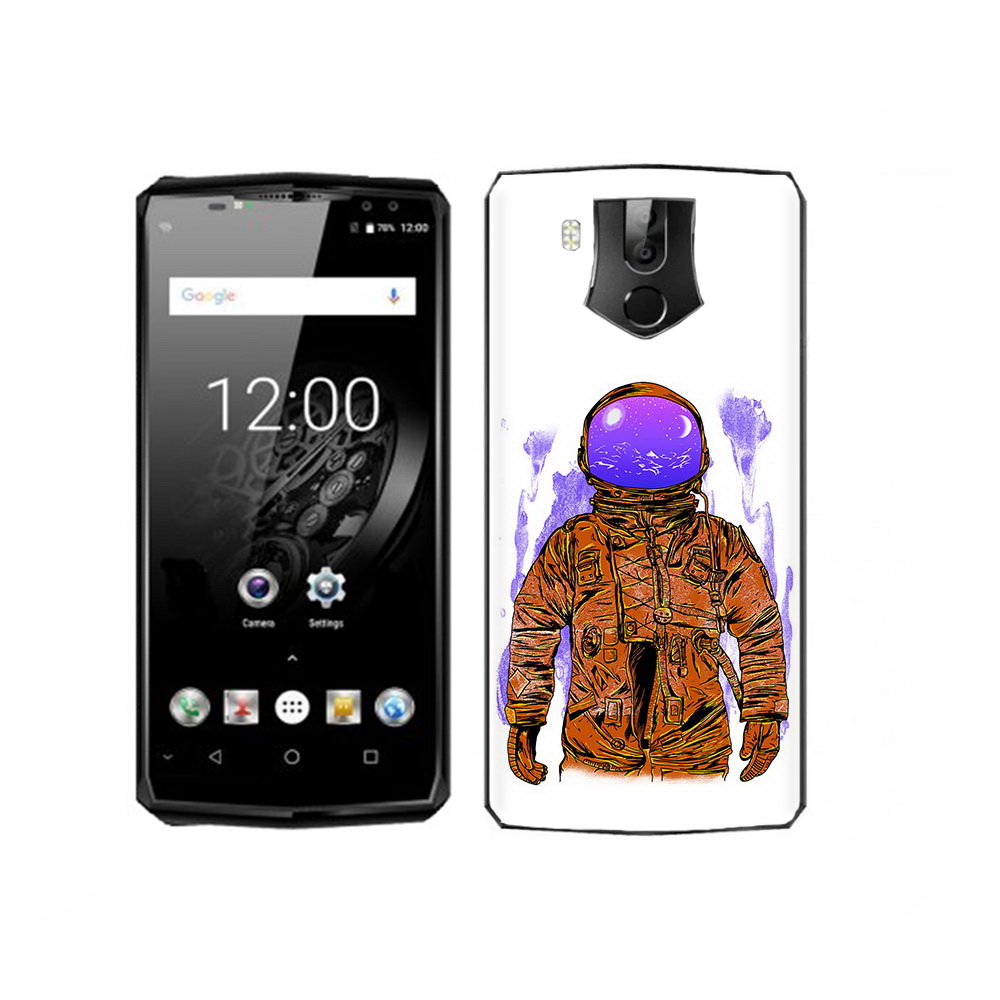 

Чехол MyPads Tocco для Oukitel K10 нарисованный мужчина в скафандре, Прозрачный, Tocco