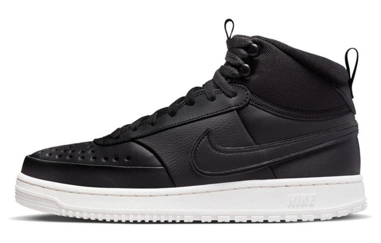 

Кеды унисекс Nike Court Vision Mid черные 42.5 EU, Черный, Court Vision Mid