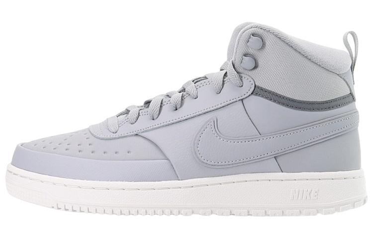 

Кеды унисекс Nike Court Vision Mid серые 44 EU, Серый, Court Vision Mid