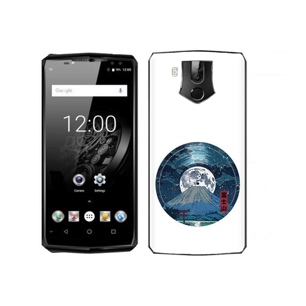 

Чехол MyPads Tocco для Oukitel K10 нарисованная виниловая гора с луной, Прозрачный, Tocco