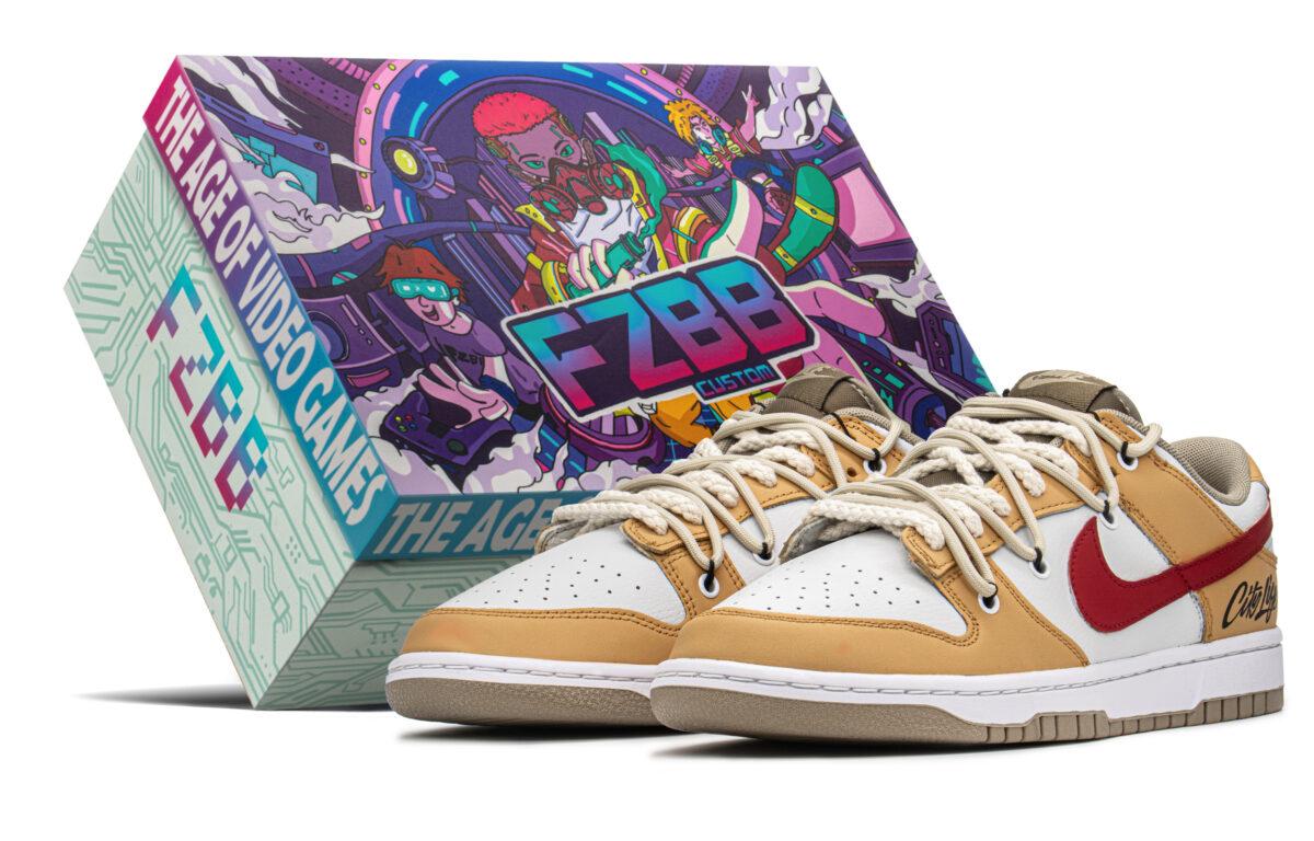 

Кеды унисекс Nike Dunk Low retro fzbb белые 42.5 EU, Белый, Dunk Low retro fzbb