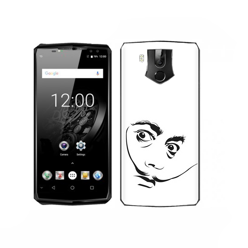

Чехол MyPads Tocco для Oukitel K10 мужчина с длинными усами, Прозрачный, Tocco