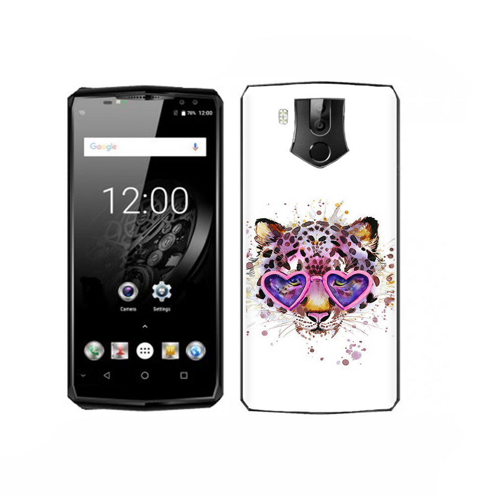 

Чехол MyPads Tocco для Oukitel K10 модный леопард, Прозрачный, Tocco
