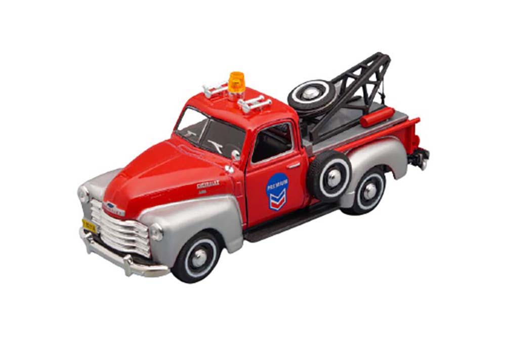 Модель коллекционная CARARAMA Chevrolet C-3100 pickup red/silver